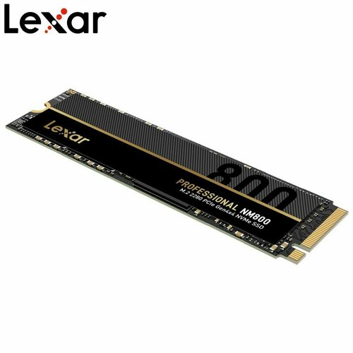 1ТБ SSD диск Lexar Professional NM800PRO M2 PCIe Gen4x4 NVMe LNM800P001T-RNNNG 1100000₽