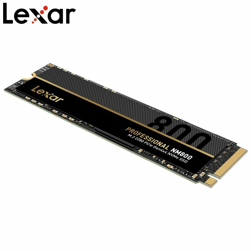 1ТБ SSD диск Lexar Professional NM800PRO M.2 PCIe Gen4x4 NVMe (LNM800P001T-RNNNG)