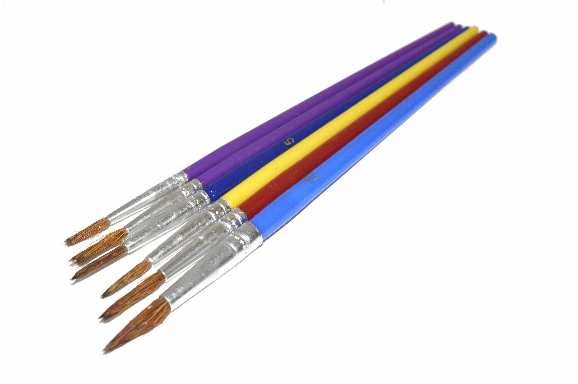 фото Кисти художественные, в комплекте 6 штук