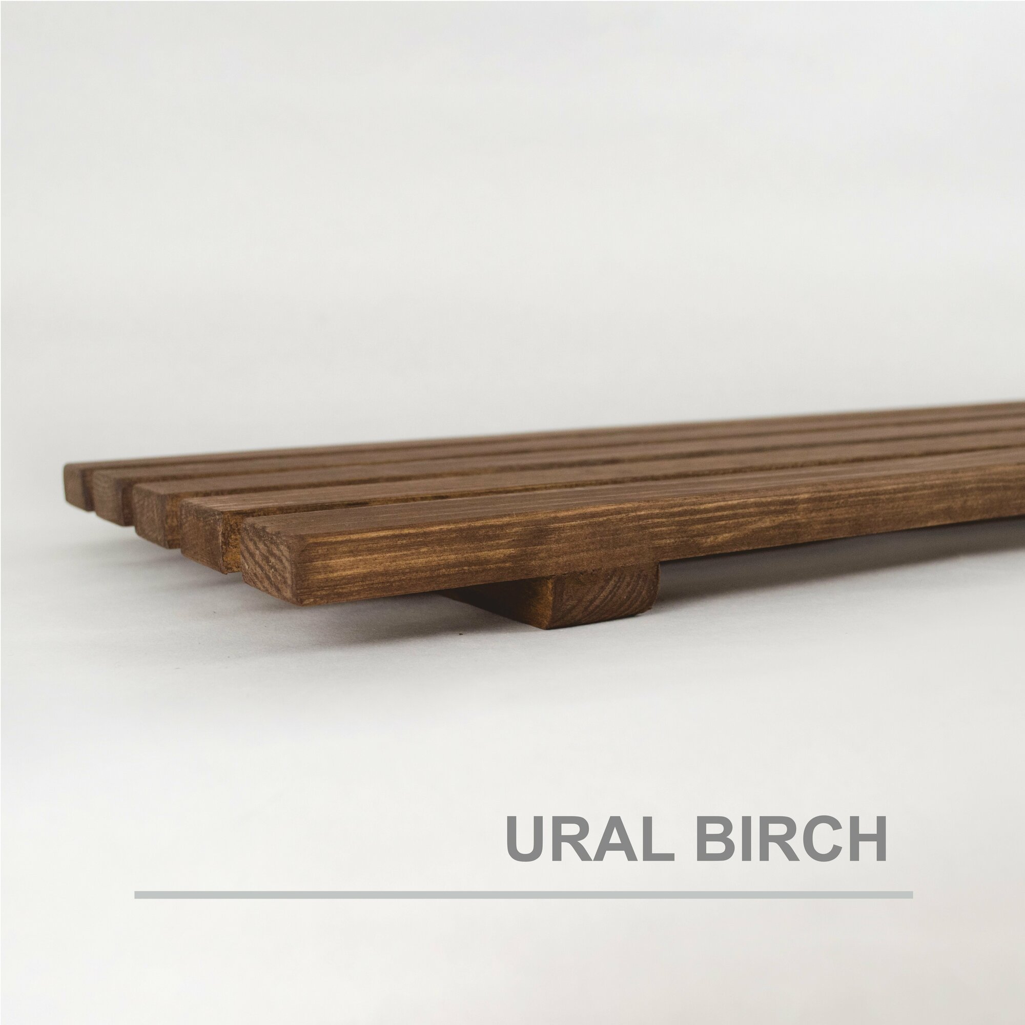 Сиденье для ванны деревянное с покрытием 68 х 27 см. URAL BIRCH