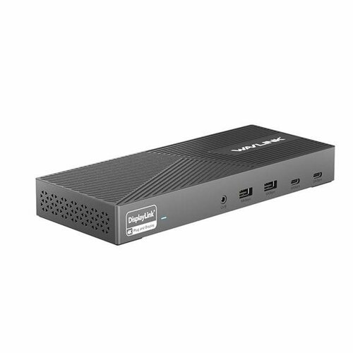 док станция для ноутбука hp docking station usb c a universal dock g2 WAVLINK Docking Station WAVLINK USB-C Triple Display 4K@60Hz Universal /100W PowerDelivery Include 20V/8A Power Adapter/ 4xUSB3.0/3xUSB C/2xDP 4K 60HZ/3xHDMI 4K 60HZ/1xGigabit LAN/1xAudio In/Out