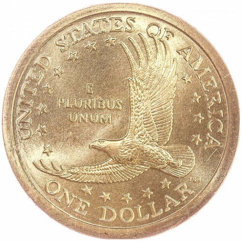 Монета 1 доллар Парящий орел. Сакагавея. Коренные американцы. США P 2006 UNC монета 1 доллар в капсуле парящий орел сакагавея коренные американцы сша 2006 г в unc