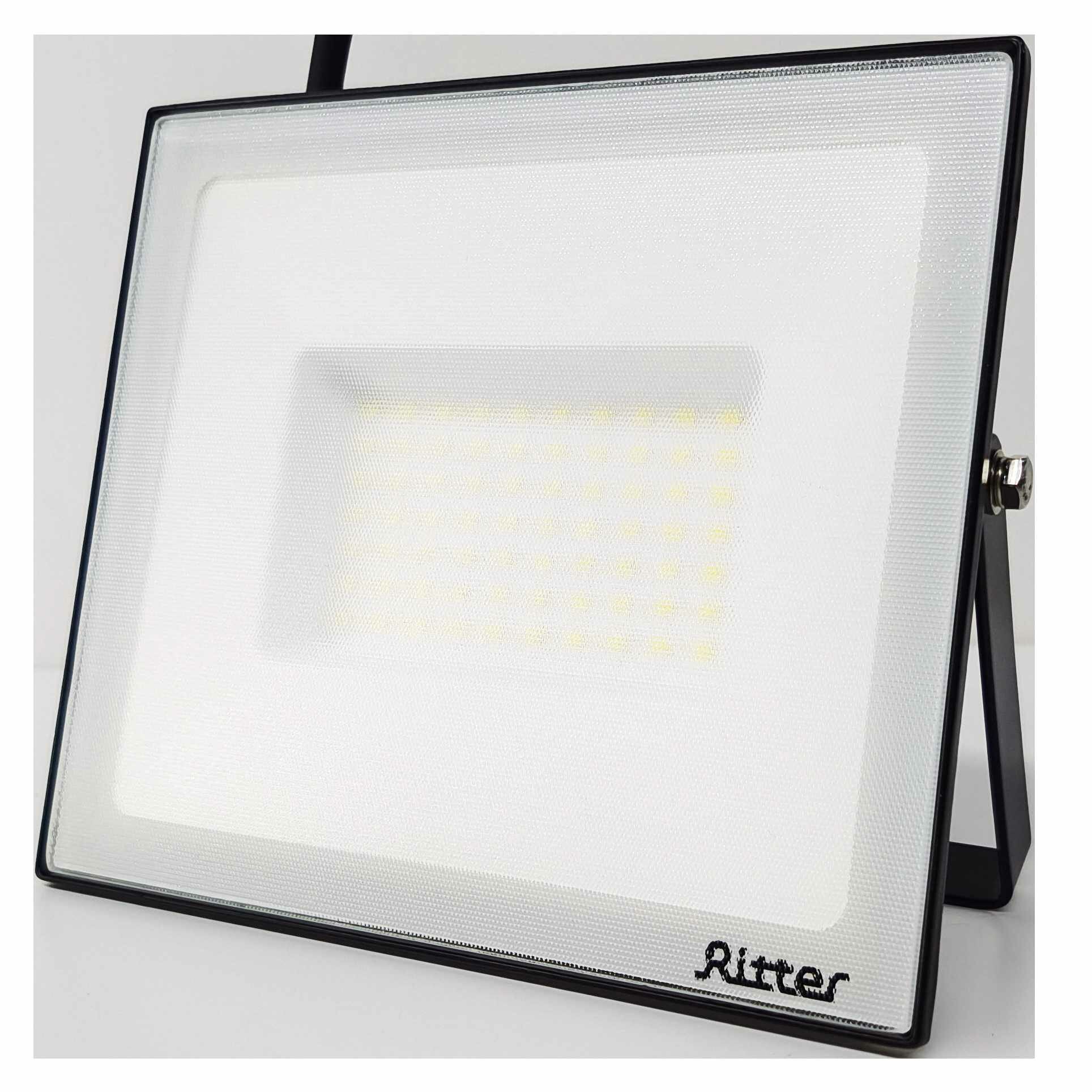 Прожектор светодиодный уличный Ritter Profi 53409 3 70 Вт 7000 Лм 180-240В холодный белый свет 6500К IP65 черный