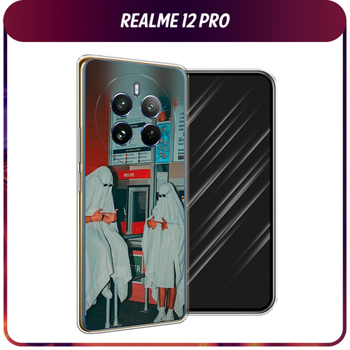 Силиконовый чехол на Realme 12 Pro/Realme 12 Pro Plus / Реалми 12 Про/Реалми 12 Про Плюс Chillin Killin силиконовый чехол на realme 12 pro realme 12 pro plus реалми 12 про реалми 12 про плюс волшебная лиса