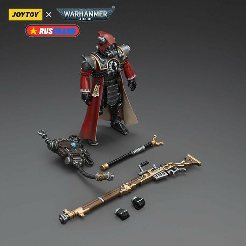 Подвижная фигурка JOYTOY Warhammer 40000 Adeptus Mechanicus Skitarii Ranger with Transuranic Arquebus