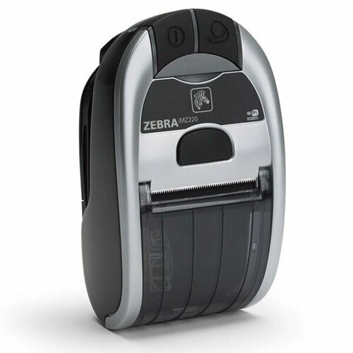 Принтер чеков Zebra iMZ220 черный, серебристый