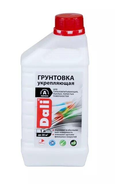 фото Грунтовка акриловая дали укрепляющая 1л