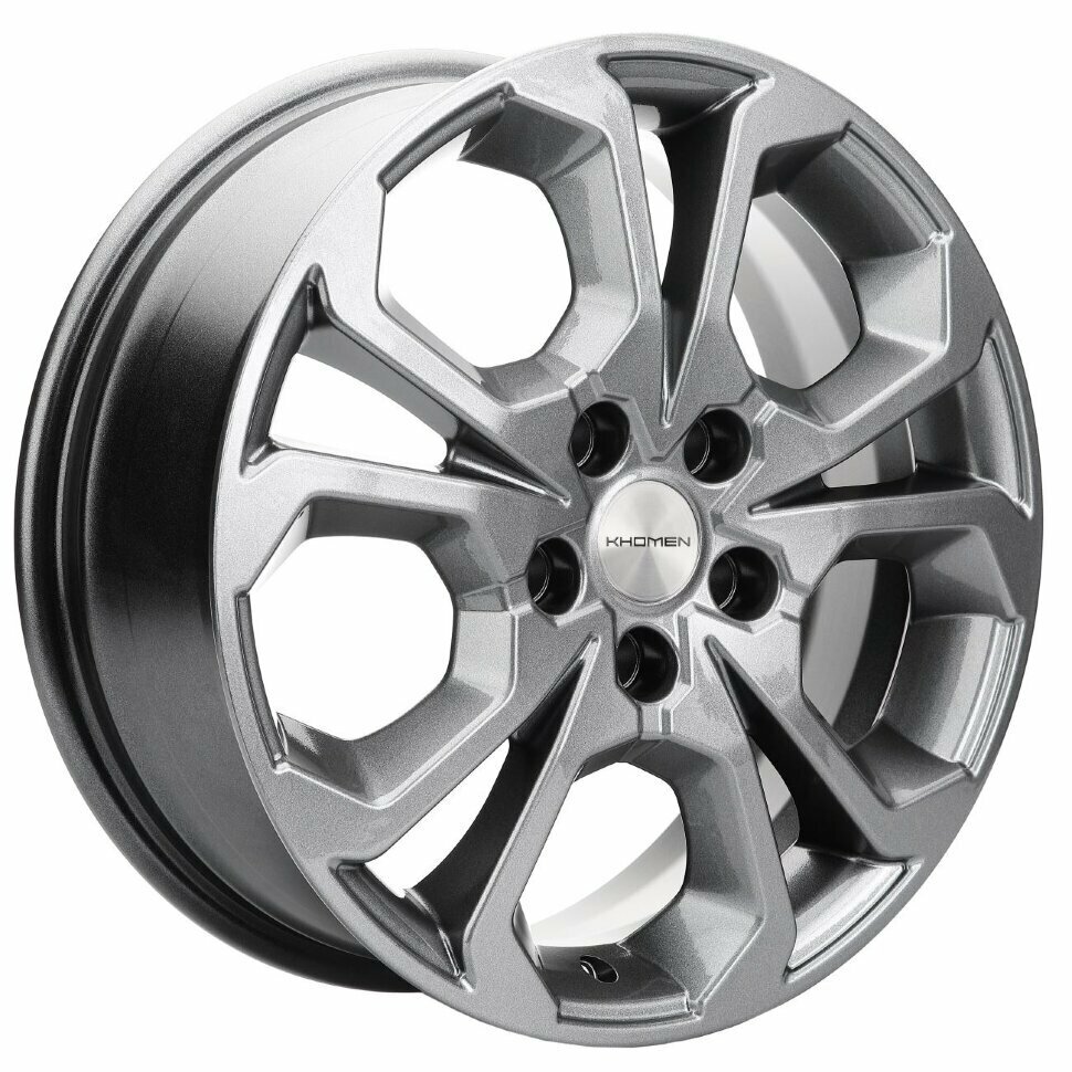 Колёсный диск Khomen Wheels KHW1711 17x6,5j 5x114,3 ET40 D64,1 Gray