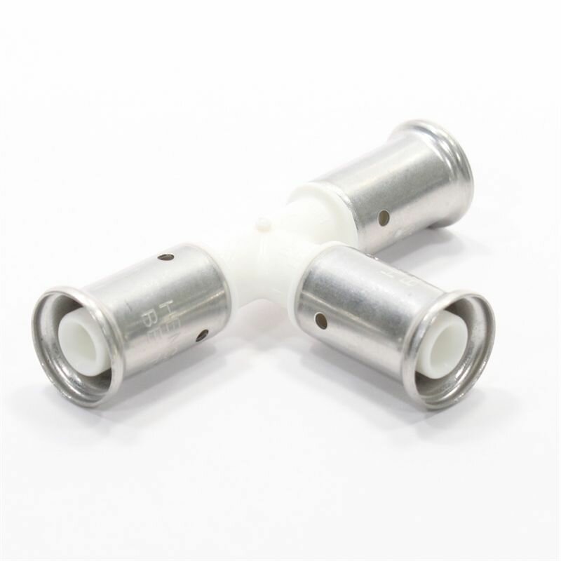 Тройник 16 16 16  Henco PKW  9  пресс пресс  PVDF