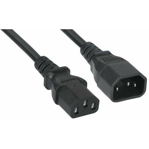 аксессуар cyberpower cable ex1030bkc14 c13 3m с14 с13 iec 320 c13 iec 320 c14 3m 10а Кабель питания Cabeus PC-189-VDE-3M IEC 320 C13 - IEC 320 C14 (3x0.75), 3 м