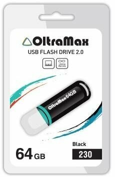 USB флэш-накопитель (OLTRAMAX OM-64GB-230-черный)