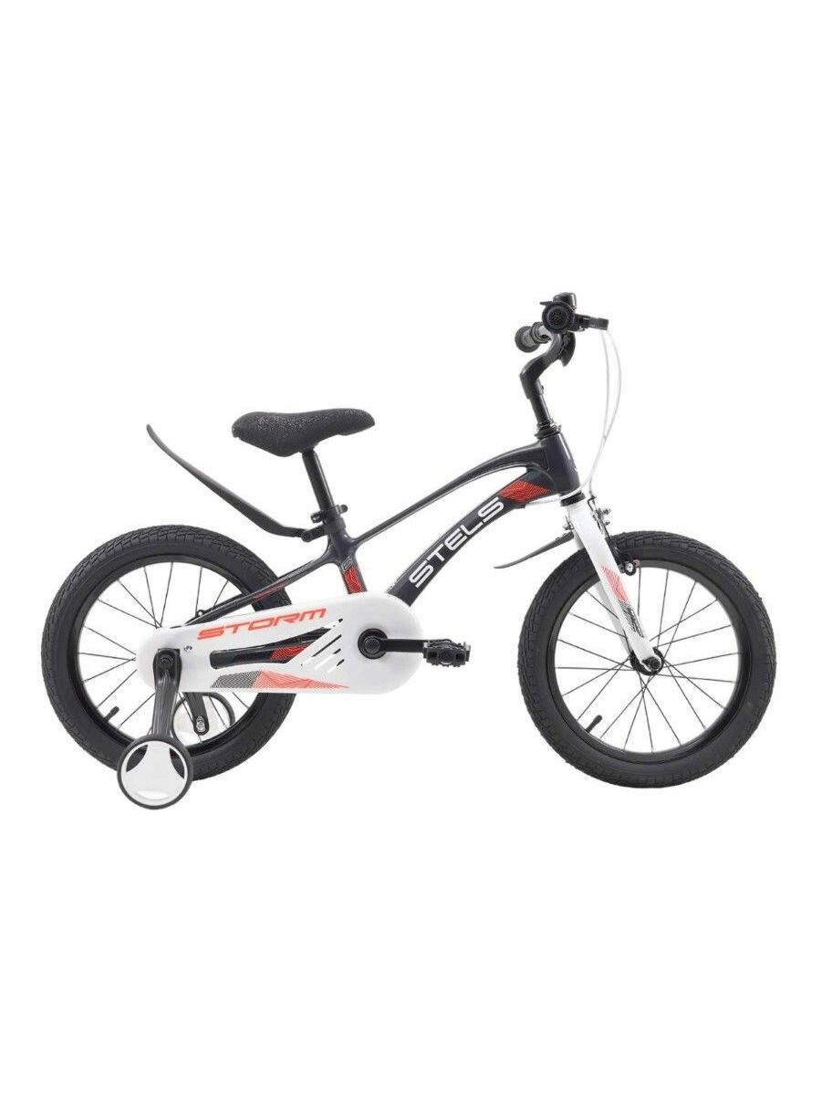 Детский велосипед Stels 16" Storm KR Z010 2023 года серый