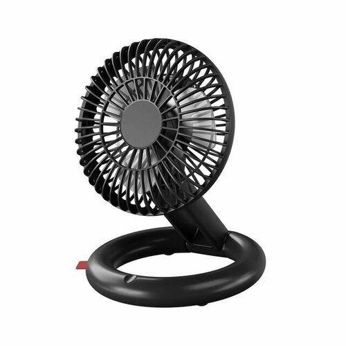 Настольный складной вентилятор Qualitell Storage Fan Portable, черный настольный вентилятор portable fan переносной г