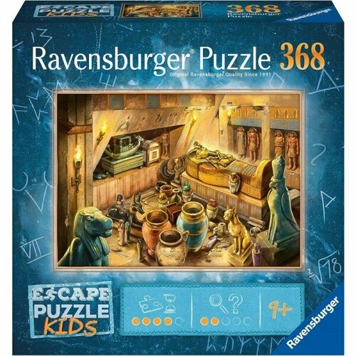 Пазл-квест Ravensburger 368 Древний Египет, арт.13361 ravensburger пазл квест 368 лаборатория