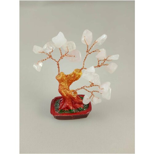 Денежное дерево сувенир 10см с натуральными камнями 700₽