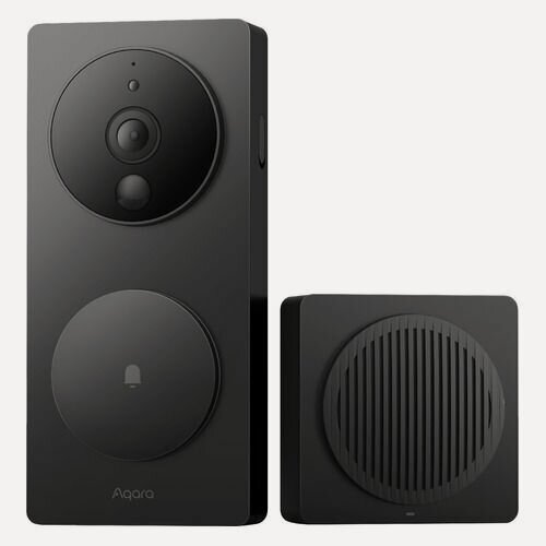 Изображение товара Видеозвонок AQARA Smart Video Doorbell G4, черный [svd-kit1]