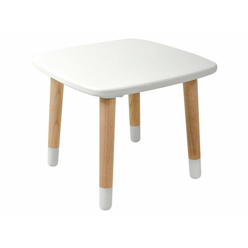 Детский табурет Первый Мебельный Миккель Белый Натуральный 3560₽