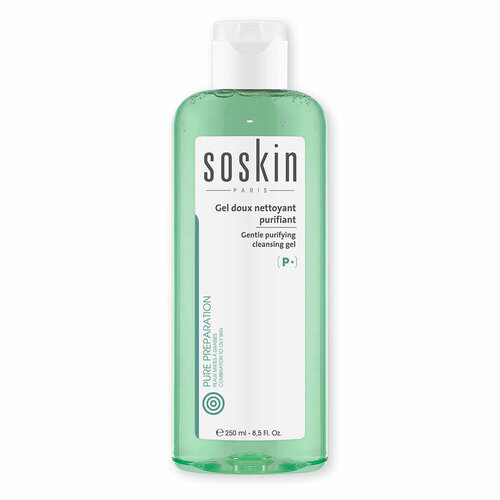 Soskin, очищающий гель для комбинированной кожи GENTLE PURIFYING CLEANSING GEL, 250 мл