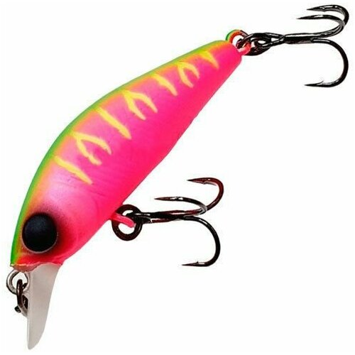 Воблер Jackall CHUBBY MINNOW 35 # Dragon Fruit Mat Tiger