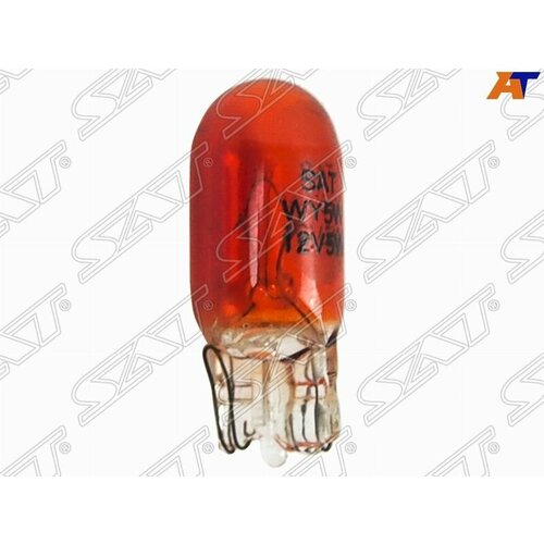 Лампа дополнительного освещения 12V 5W W5W Оранжевый цвет без цоколя 214₽