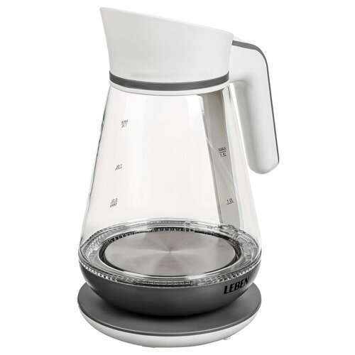 Чайник электрический 15л 1850Вт скрытый нагр элемент автооткл стекло-кувшин 139900₽