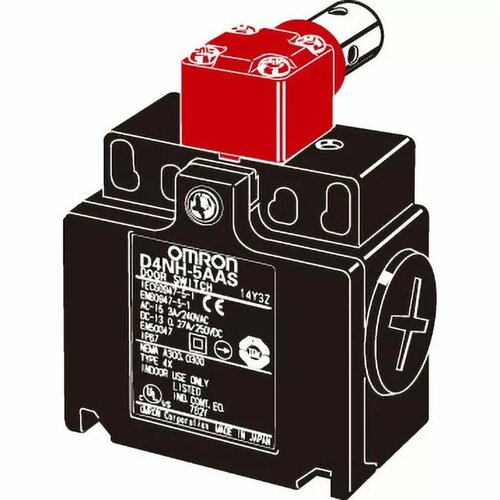 Концевой выключатель безопасности OMRON D4NH-5AAS концевой выключатель безопасности omron d4b 4115n