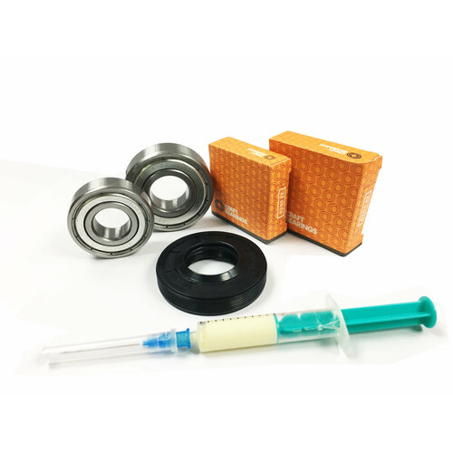 Ремкомплект бака стиральной машины подшипники CRAFT BEARINGS 6203-ZZ 6204-ZZ сальник 25x5055x1012 смазка 1080₽