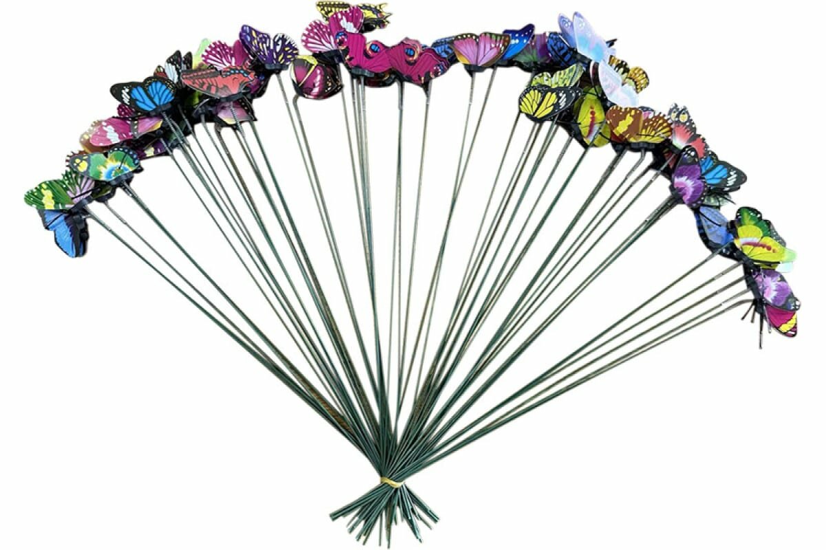 фото PARK Штекеры садовые букет из бабочек 107152