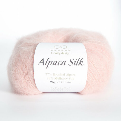 Infinity Design Alpaca Silk (3511 Powder Pink)