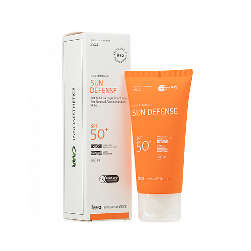 Солнцезащитный крем SPF 50+ 60 мл. INNO-DERMA SUN DEFENSE SPF 50+
