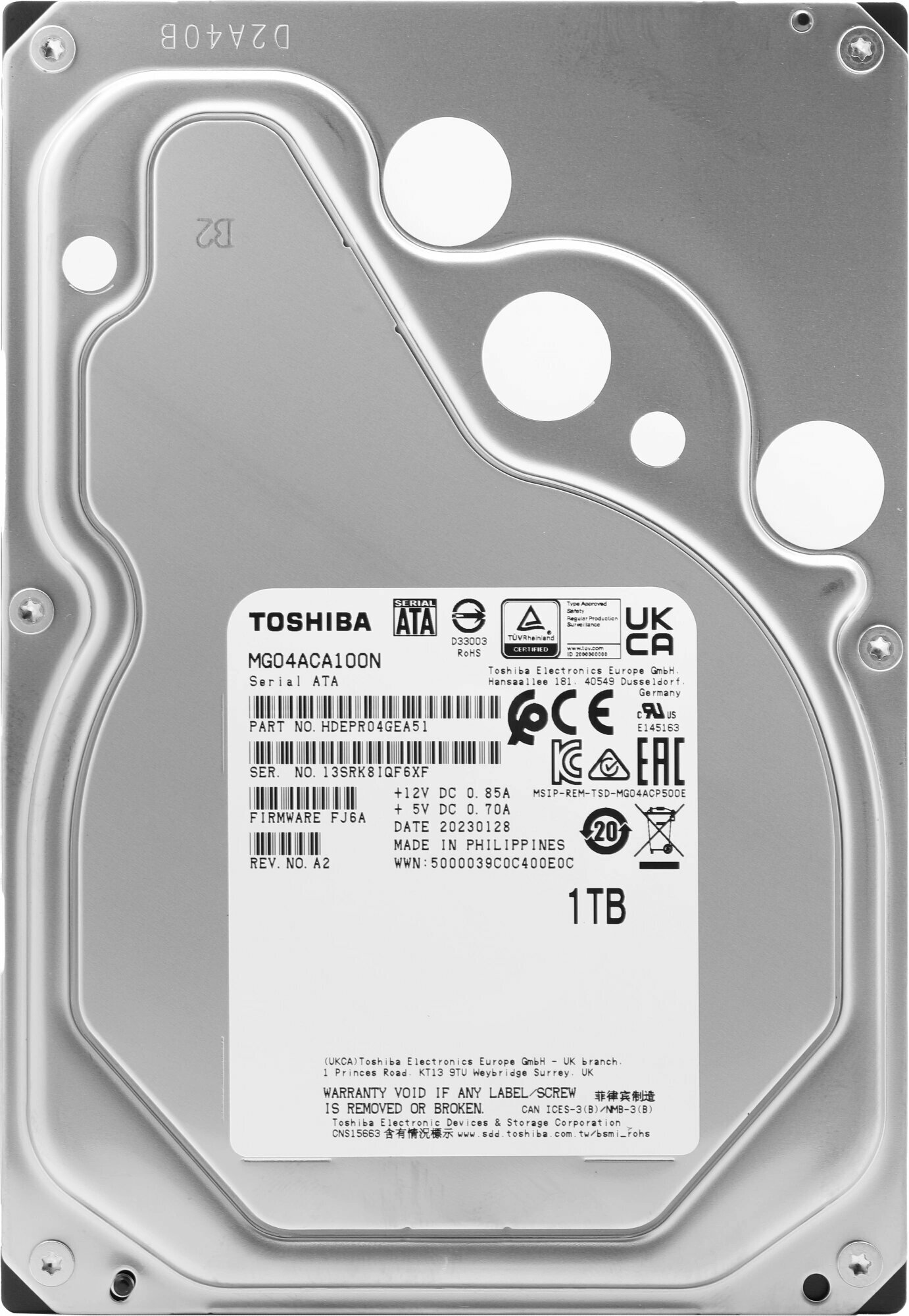 Внешний жёсткий диск Toshiba - фото №11