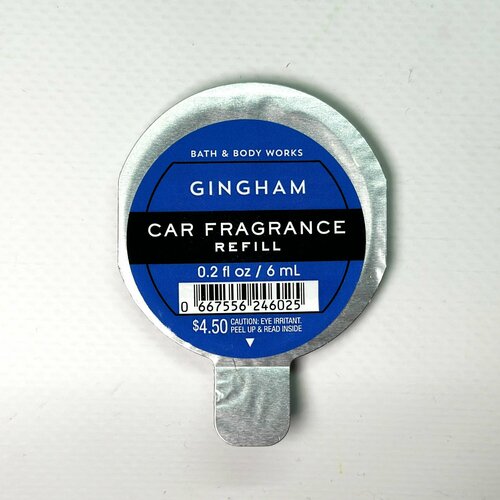 Bath and Body Works рефил для автомобильного ароматизатора Gingham