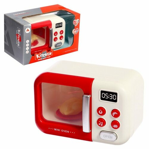 Бытовая техника «Микроволновая печь», свет, звук детская бытовая техника игрушечная микроволновая печь