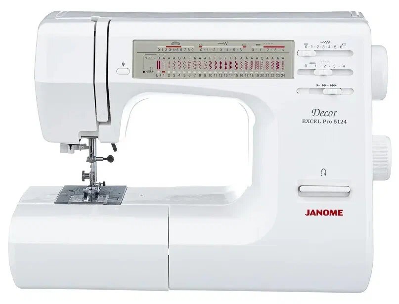 Швейная машина Janome Decor Excel Pro 5124