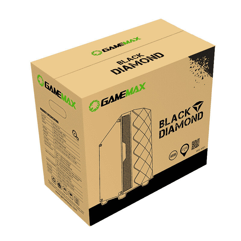 Корпус eATX GameMax черный, без БП, с окном, 2*USB 3.0, 2*USB 2.0, audio - фото №20