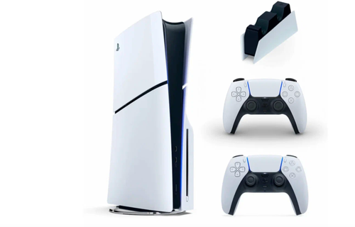 Игровая приставка Sony PlayStation 5 Slim, с дисководом, 1 ТБ, два ...