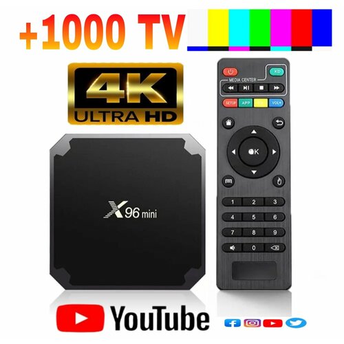 Смарт ТВ медиа приставка для телевизора 360000₽