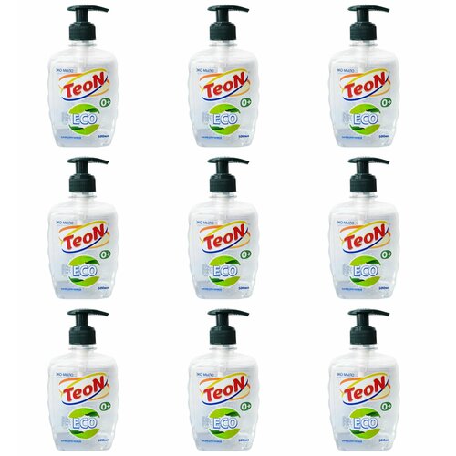 Teon Жидкое ЭКО мыло, 500 мл, 9 шт