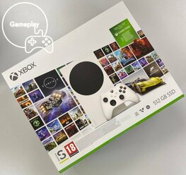 Игровая приставка Xbox Series S 512GB White + Подписка Game Pass Ultimate 3 месяца (New)