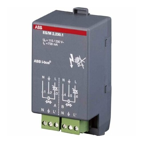 Исполнительный механизм отопления KNX ES/M 2.230.1 – ABB – 2CDG110013R0011 – 4016779583619