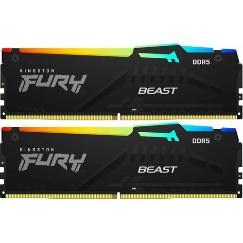Оперативная память Kingston Fury Beast Expo KF552C36BBEAK2-32 DDR5 - 2x 16ГБ 5200МГц DIMM Ret 2325100₽