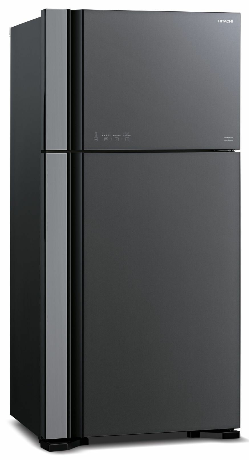 фото Холодильник Hitachi R-VG660PUC7-1 GGR серое стекло (двухкамерный)
