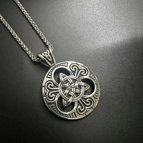 Славянский оберег колье стальной 1000₽