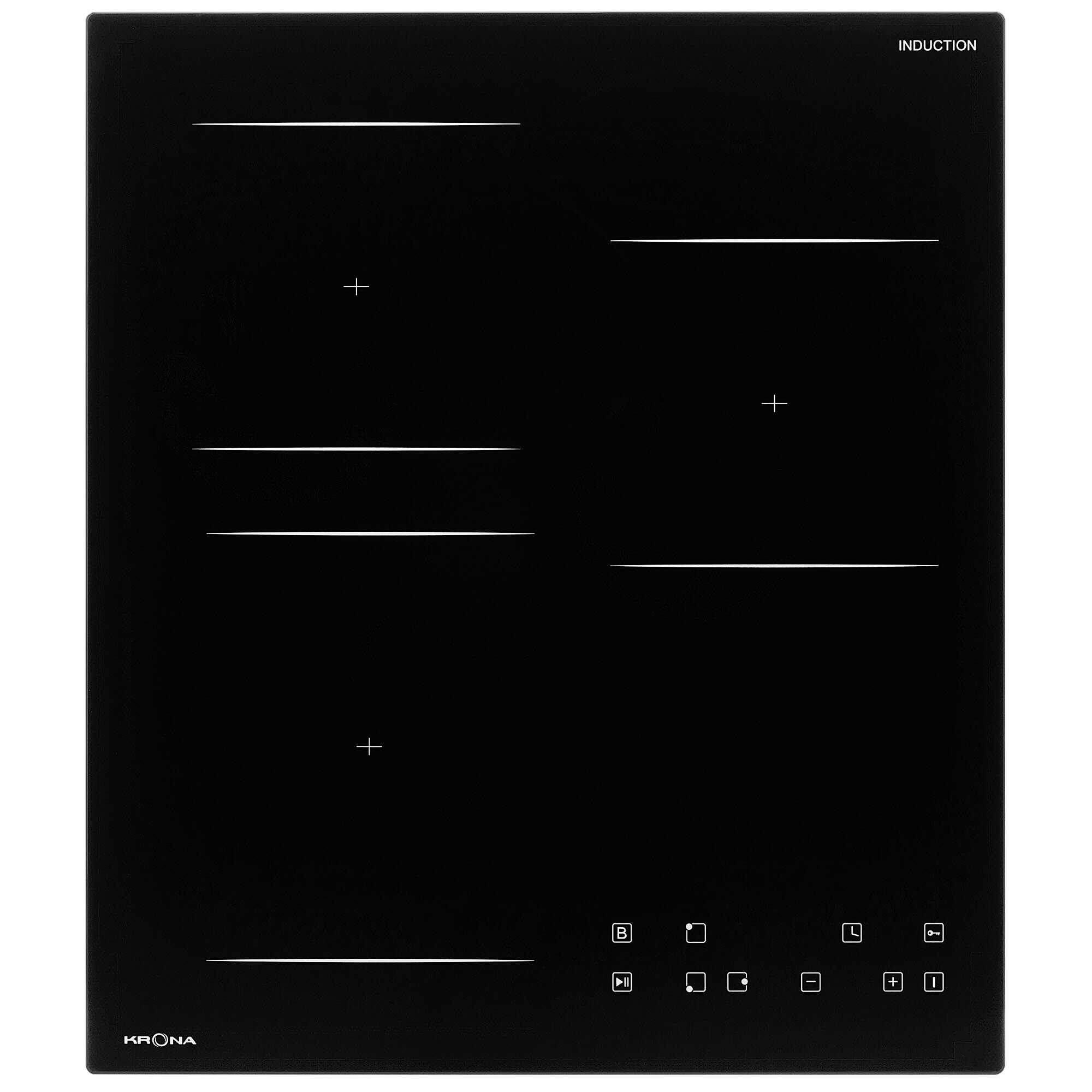 Индукционная Варочная панель KRONA REMO 45, черный