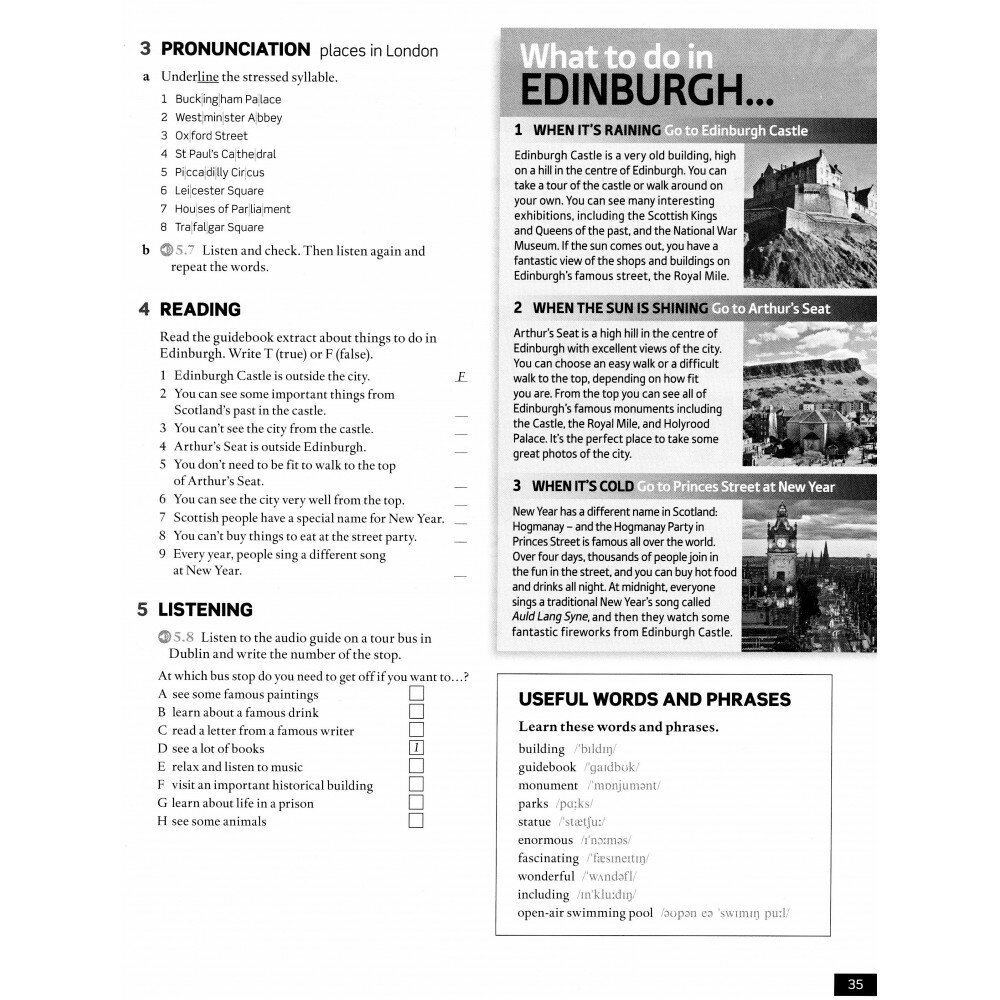 English File. Third Edition. Elementary. Workbook with key - фото №15