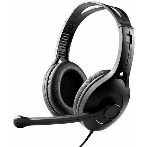 Наушники с микрофоном Edifier K800 USB черный 28м накладные USB оголовье 5670₽