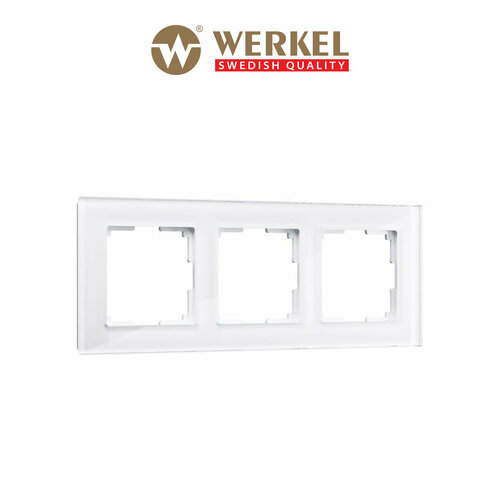 рамка из стекла на 5 постов werkel favorit w0051111 шампань Рамка из стекла на 3 поста Werkel Favorit W0031101 белый