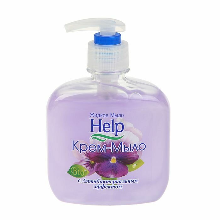 фото Help Жидкое крем-мыло с Антибактериальным эффектом, 300 мл