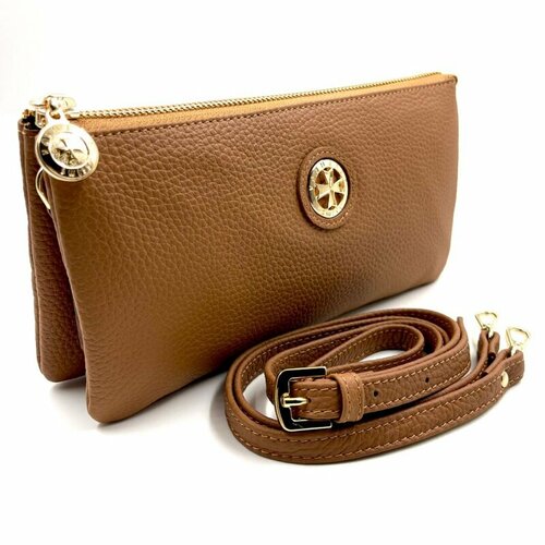 Сумка клатч , коричневый