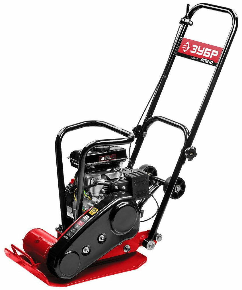 Виброплита Зубр ГРУНТ-10 10 кН (ВПБ-10 Г)